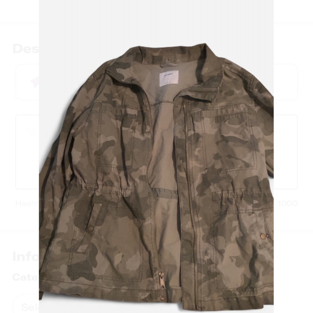 Old Navy Camouflage Utility Jacket